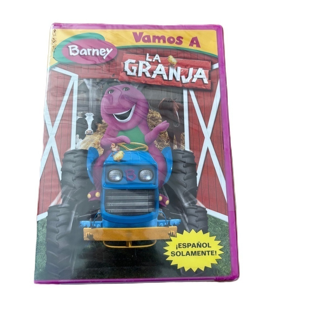 Barney Vamos a La Granja (DVD, 2007, Nueva) Espanol Solamente - NEW Spanish